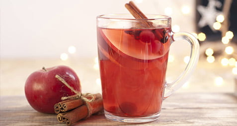 چای سیب دارچین